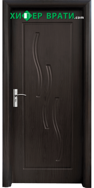 Интериорна врата Стандарт 014-P, цвят Wenge