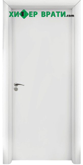 Интериорна врата Стандарт 030, цвят Бял