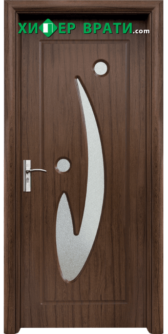 Интериорна врата модел 070, цвят Орех
