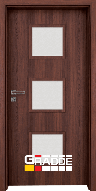 Интериорна врата модел Gradde Bergedorf, цвят Шведски дъб
