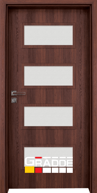 Интериорна врата модел Gradde Blomendal, цвят Шведски дъб