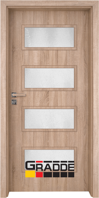 Интериорна врата модел Gradde Blomendal, цвят Дъб Вераде