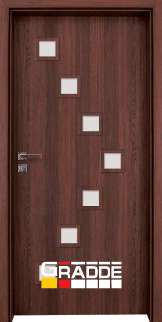 Интериорна врата модел Gradde Zwinger, цвят Шведски дъб