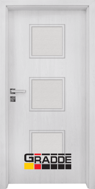 Интериорна врата модел Gradde Bergedorf, цвят Сибирска Лиственица