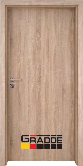 Интериорна врата модел Gradde Simpel, цвят Дъб Вераде