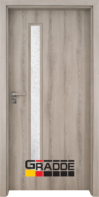 Интериорна врата модел Gradde Wartburg, цвят Ясен Вералинга