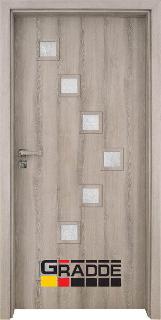 Интериорна врата модел Gradde Zwinger, цвят Ясен Вералинга
