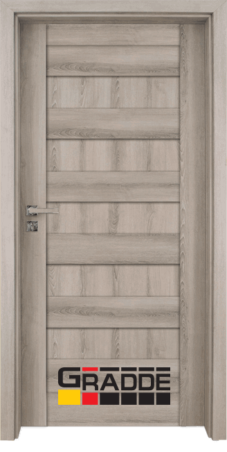 Интериорна врата модел Axel Voll Gradde, цвят Ясен Вералинга