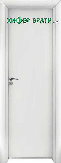 Алуминиева врата за баня – STANDART цвят Бял