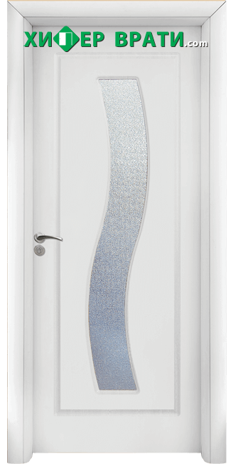 Интериорна врата модел 066, цвят Бял
