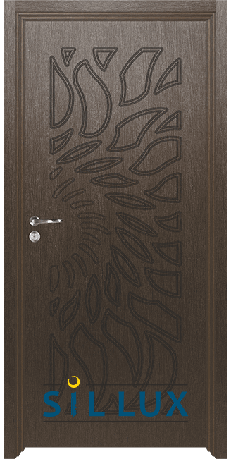 Интериорна врата Sil Lux, модел 3004p, цвят Златен кестен