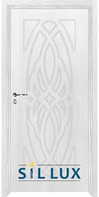 Интериорна врата Sil Lux, модел 3007p, цвят Снежен бор
