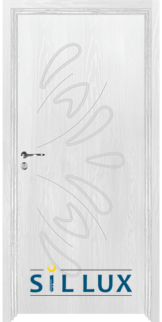Интериорна врата Sil Lux, модел 3011p, цвят Снежен бор