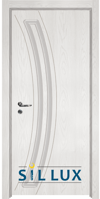 Интериорна врата Sil Lux, модел 3012p, цвят Снежен бор