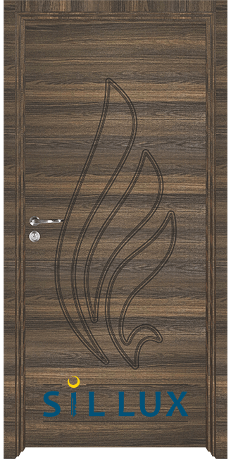 Интериорна врата Sil Lux, модел 3013p, цвят Райски орех