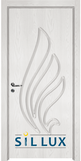 Интериорна врата Sil Lux, модел 3013p, цвят Снежен бор