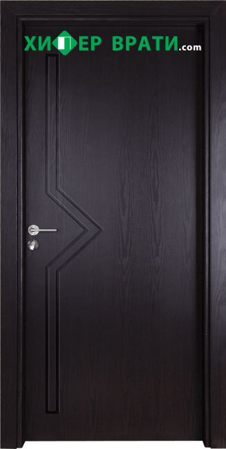 Интериорна врата Gama, модел 201p, цвят Венге