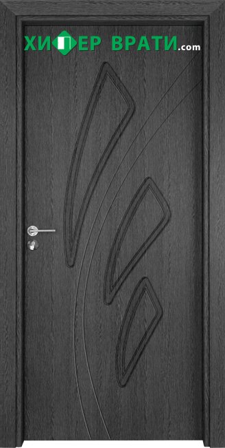 Интериорна врата Gama 202p, цвят Сив кестен