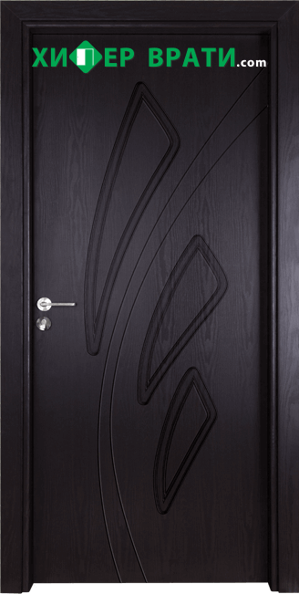Интериорна врата Gama 202p, цвят Венге