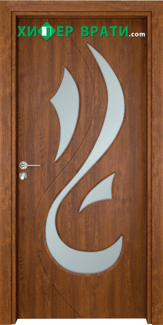 Интериорна врата Gama 203, цвят Златен дъб
