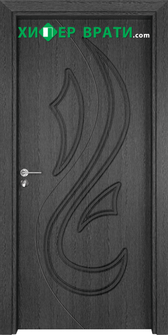 Интериорна врата Gama 203p, цвят Сив кестен