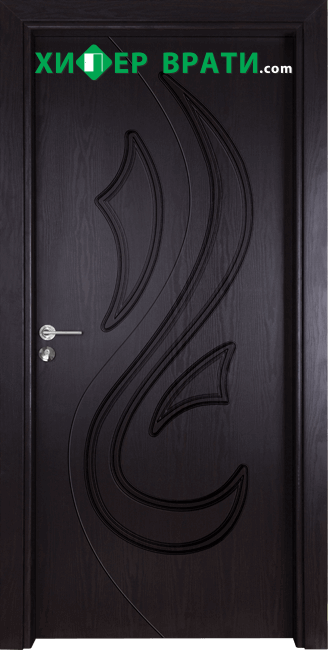 Интериорна врата Gama, модел 203p, цвят Венге