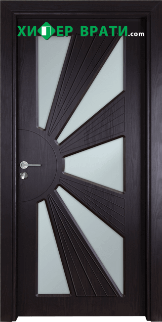 Интериорна врата Gama, модел 204, цвят Венге
