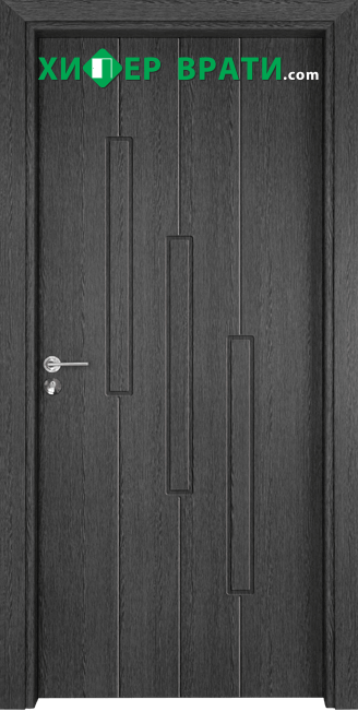 Интериорна врата Gama 206p, цвят Сив кестен