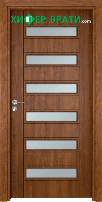 Интериорна врата Gama, модел 207, цвят Златен дъб