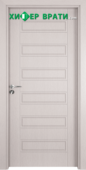 Интериорна врата Gama 207p, цвят Перла