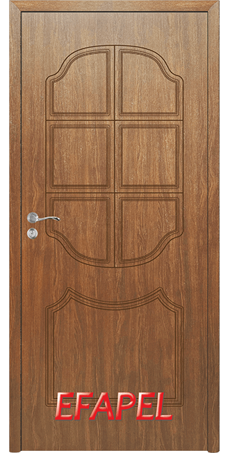 Интериорна врата Efapel 4509p, цвят Императорска акация