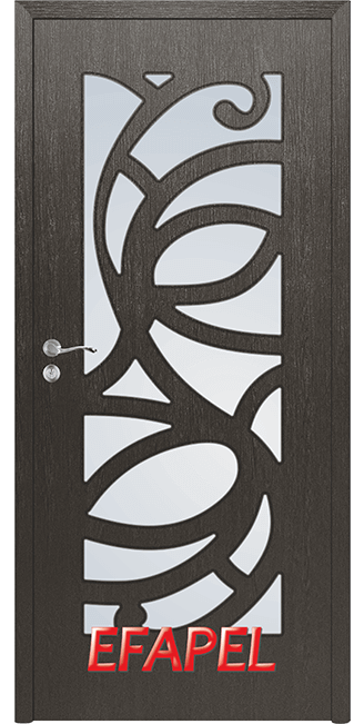 Интериорна врата Efapel, модел 4527, цвят Черна перла