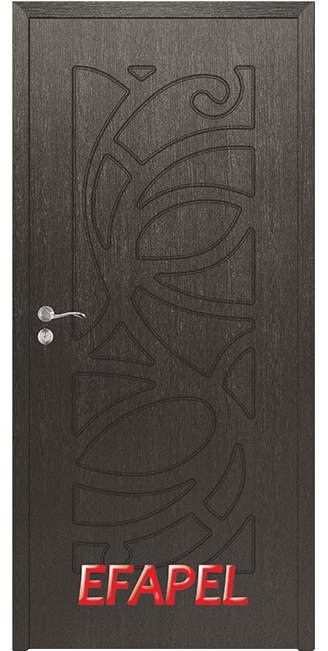 Интериорна врата Efapel, модел 4527p, цвят Черна мура