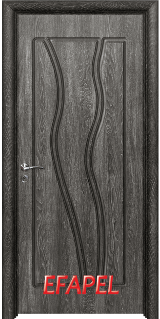 Интериорна врата Efapel, модел 4542p, цвят Сив Ясен