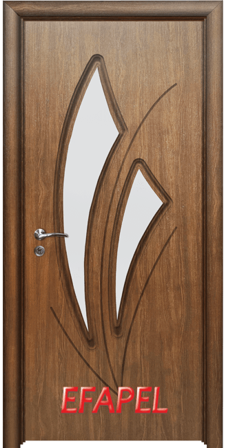 Интериорна врата Efapel, модел 4553, цвят Императорска акация