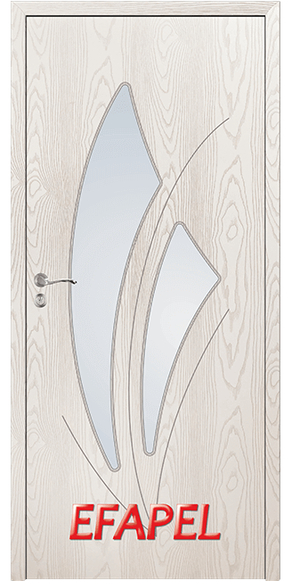 Интериорна врата Efapel, модел 4553, цвят Бяла мура