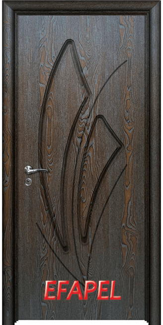 Интериорна врата Efapel, модел 4553p, цвят Палисандър