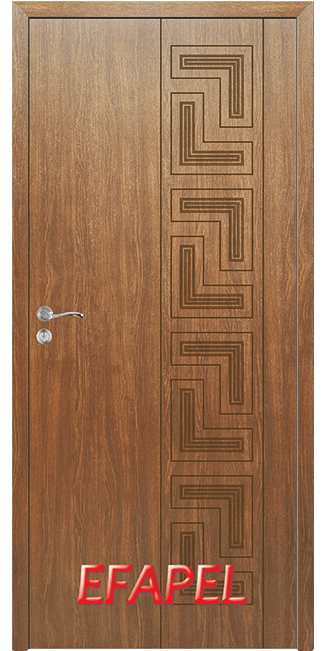Интериорна врата Efapel, модел 4561p, цвят Императорска акация