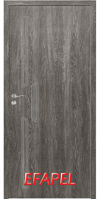 Интериорна врата Efapel, модел 4568p, цвят Сив Ясен
