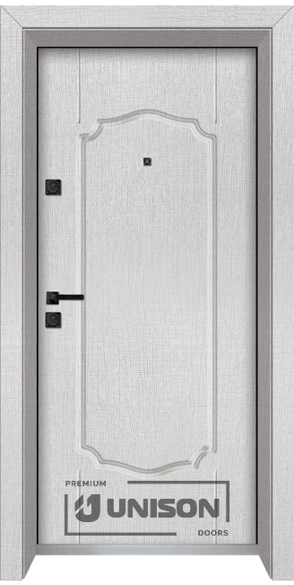Входна врата UNISON OPTIMA 4501p, цвят Лен