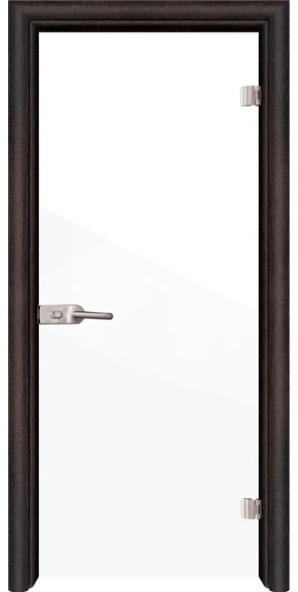 Стъклена интериорна врата модел Folio G 15-1, каса Венге