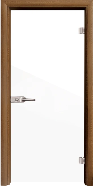 Стъклена интериорна врата модел Folio G 15-1, каса Златен дъб