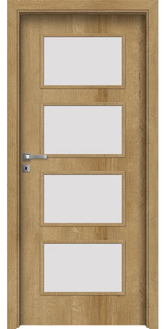 Интериорна врата Invado Merano модел 5 цвят European Oak