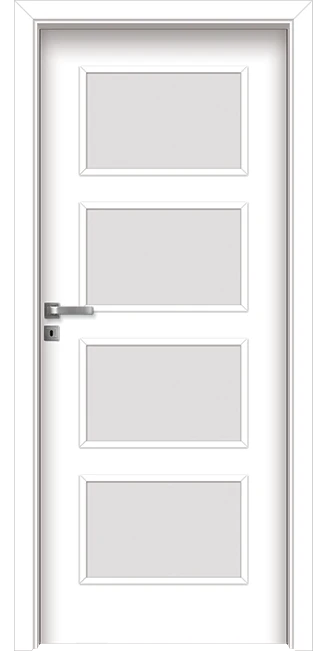 Интериорна врата Invado Merano модел 5 цвят Lindo White