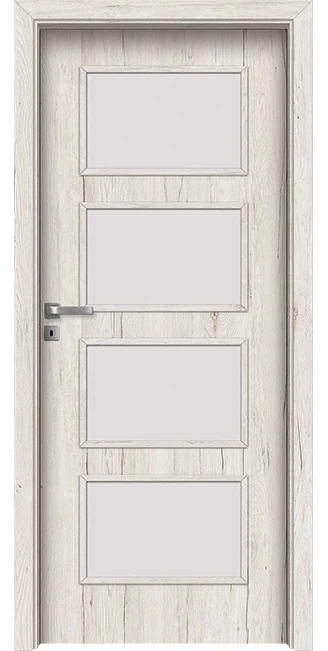 Интериорна врата Invado Merano модел 5 цвят Snowy Oak