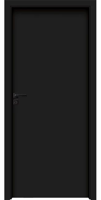 Интериорна врата Invado Norma Decor модел 1 цвят Pure Black