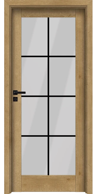 Интериорна врата Invado Vista модел 2 цвят European Oak